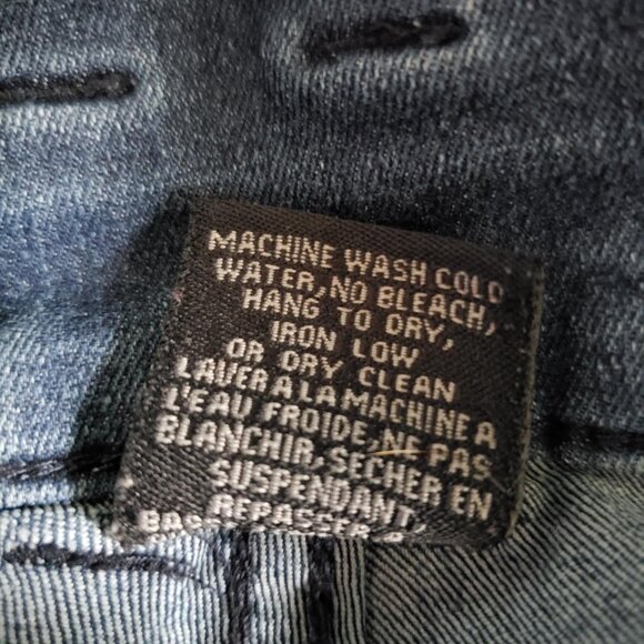 Liquid X Size 9 stretchy HIGH WAISTED jeans, great condition! - Picture 8 of 9